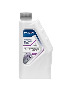 Антифриз G12++ фиолетовый 1кг Vitex