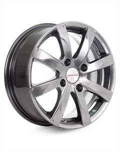 Диски R14 4x100 5,5J ET49 D56,6 Джеминим-оригинал (КС480) Дарк платинум Rapid