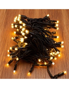 Гирлянда 15м 150LED теплый белый свет Maxijoy