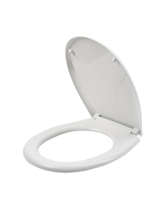 Сиденье для унитаза MILARDO полипропилен белый Milardo