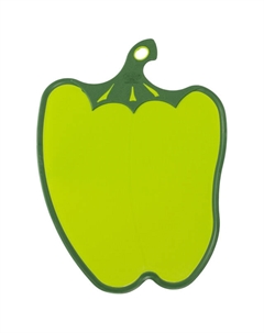 Доска разделочная HOBBY LIFE Pepper 34х26см фигурная пластик, силикон Нет марки