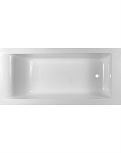 Ванна из искусственного мрамора Bright Stone 170x70 AQ-00332880 белая Aquanet