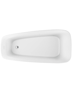 Акриловая ванна Family Trend 170x78 90778-GW белая глянцевая Aquanet