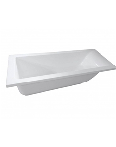 Ванна из искусственного мрамора Bright Stone 180x70 AQ-00338574 белая Aquanet