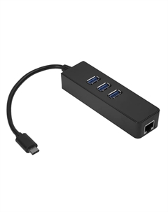 Сетевая карта UC2CL01, 1xRJ-45, 100 Мбит/с, USB 3.1 Type-C, Retail (GCR-UC2CL01) Greenconnect