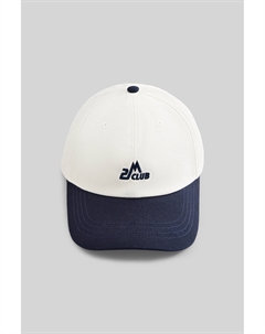 Кепка с вышивкой темно-синего цвета 2mood