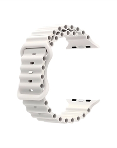 Ремешок Wepro Ocean для часов Apple Watch 42 мм, 150-220 мм, белый