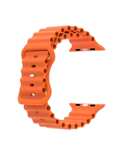 Ремешок Wepro Ocean для часов Apple Watch 42 мм, 150-220 мм, оранжевый