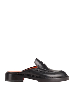 Мюли, черный Santoni