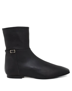 Кожаные сапоги Barzio с заострённым носком и ремешком, черный Atp atelier