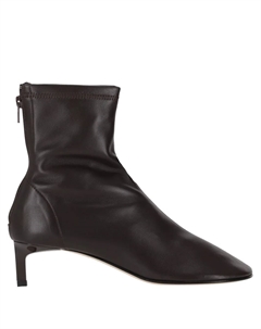 Ботильоны на низком каблуке (каблуке-рюмочке), коричневый Dear frances