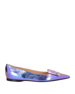 Балетки, фиолетовый Sergio rossi