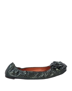 Балетки, темно-зеленый Ras