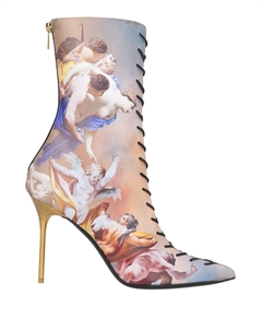 Ботильоны, лазурный Balmain