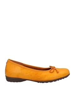 Балетки, желто-оранжевый Gabor