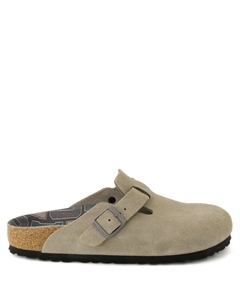 Бостонские мюли с пряжкой, бежевый Birkenstock