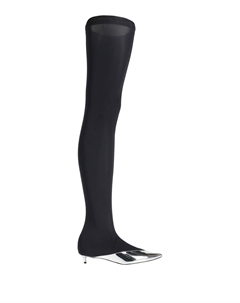 Ботинки, серебряный Givenchy