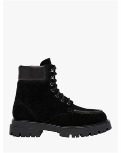 Henlow Apron Suede ботинки с шипами и шнуровкой до щиколотки, Black Russell & bromley