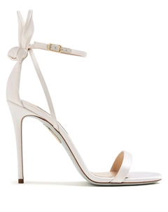 Босоножки Bow Tie 105, белый Aquazzura