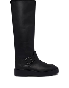 Ботинки с ремешками и пряжками, черный Calvin klein