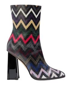 Ботильоны, черный Missoni