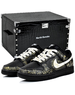 Кроссовки для скейтбординга Dunk Abrasion Resistant Low top Unisex, золото Nike