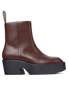 Ботинки Billie на платформе, красный Camper