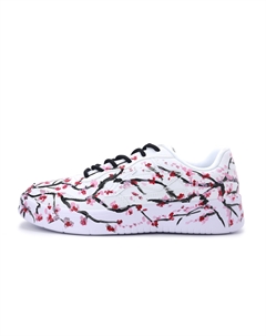 Скейтерские кроссовки Unisex низкие износостойкие и легкие Red Black White Li-ning
