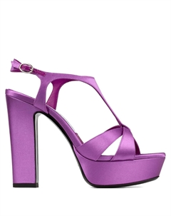 Босоножки Kesia на каблуке 120 мм, фиолетовый Jimmy choo