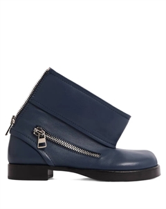 Ботинки с молниями, синий Jw anderson