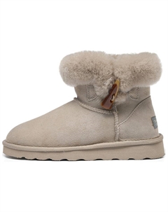 Термостойкие противоскользящие короткие зимние сапоги Women's, серый Tasman aus