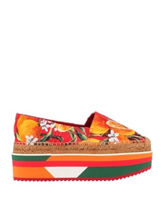 Эспадрильи, красный Dolce&gabbana