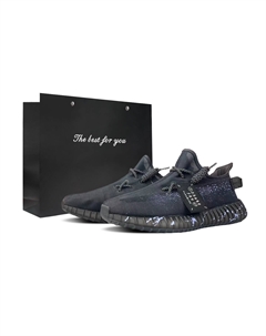 Изи Буст 350 В2 повседневные кроссовки унисекс низкие лиловые Adidas originals