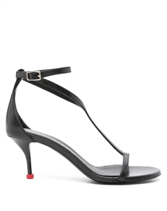 Босоножки Harness 70, черный Alexander mcqueen