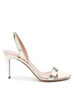 Босоножки So Nude 85, золотистый Aquazzura