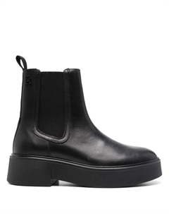 Кожаные ботинки, черный Tommy hilfiger