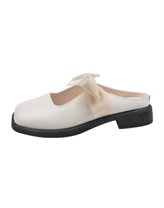 Поливинилхлоридные ПВХ устойчивые к истиранию закрытые тапочки Women's, Ecru Tafn