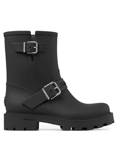Ботинки Biker Rain с пряжками, черный Jimmy choo