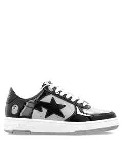 Кеды Bape Sta с отделкой из панелей, черный A bathing ape®