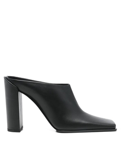 Мюли с квадратным носком, черный Alaia