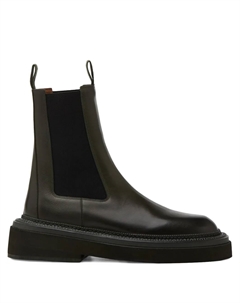 Ботинки на платформе без застёжки, зеленый Marsèll