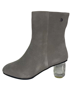 Ботильоны DK x TIANA CRYSTAL HEEL на каблуке 4 см женские gray, серый Ugg