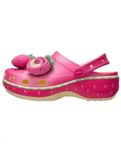 Классические платформенные клоги toy story lotso women's, розовый Crocs