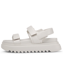 Женские сандалии Small Ck One Strap высотой 4,5 см, кремовый Charles&keith