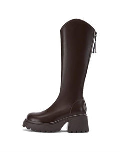 Высокие ботинки Knee high для женщин, черные, белые, коричневые Daphne