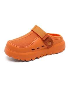 Сланцы Unisex с закрытым носком, устойчивые к истиранию, резиновая подошва, оранжевый Bellum han