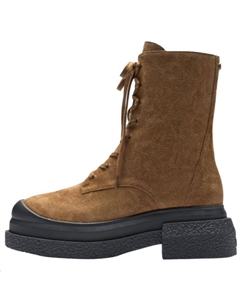 Ботинки SW Charli Short Martin Boot 4cm Women's Brown Stuart weitzman