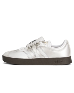 Женские кроссовки Vl Court Classic Lurex Dream Abrasion Resistant Low Top для скейтбординга, цвет light silver Adidas