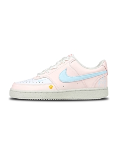 Court Vision Cloud Cheese Powder Cloud легкие и дышащие лоу-топ скейтборд обувь women's pink Nike