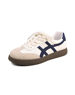 Скользоустойчивые, износостойкие, легкие, дышащие низкие скейтбордские туфли Women's, синий Josiny